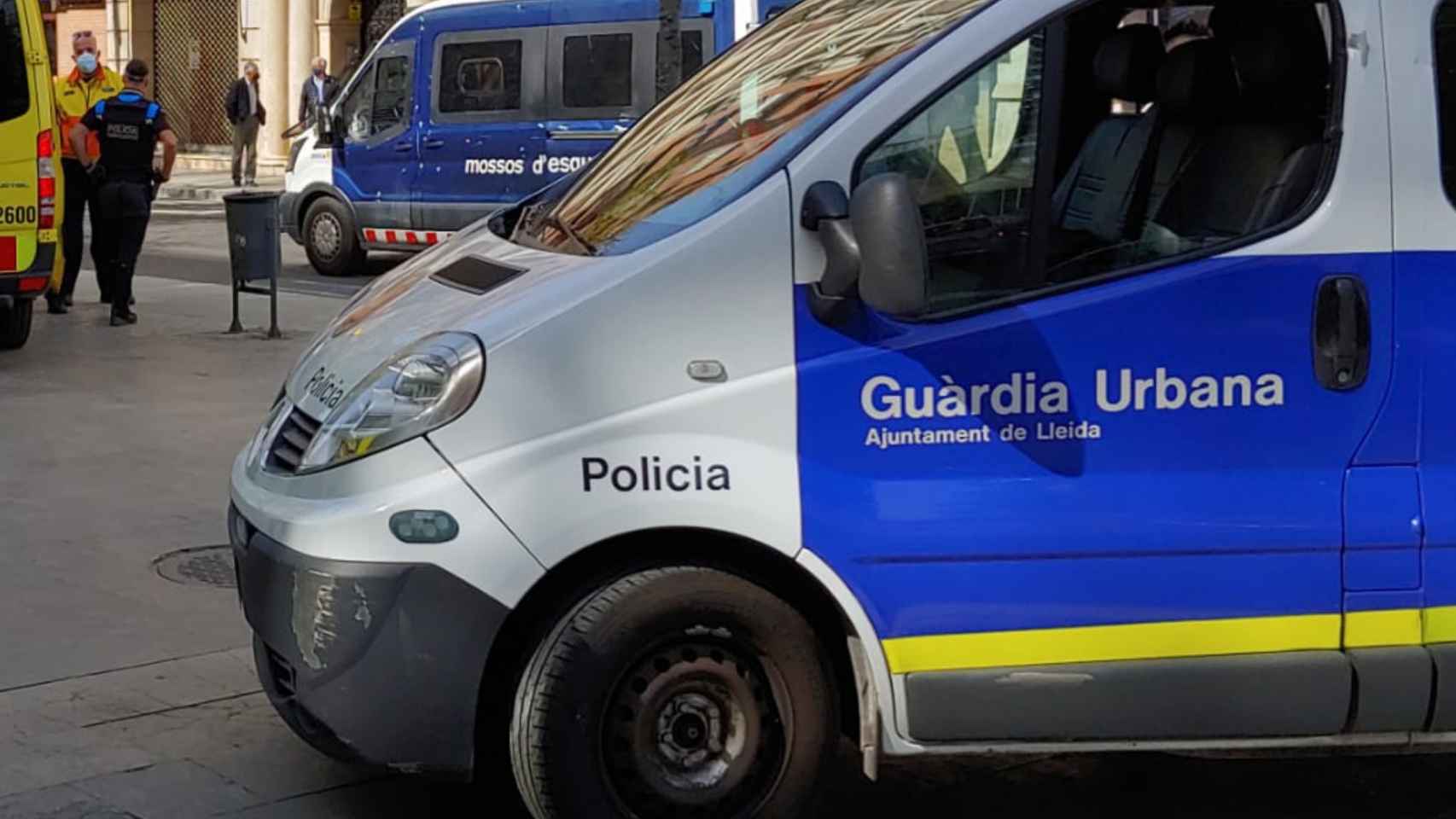 Un furgón de la Urbana de Lleida / GUARDIA URBANA DE LLEIDA