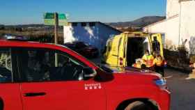 Los bomberos localizan con hipotermia al hombre desaparecido en Sant Pere de Ribes / BOMBEROS