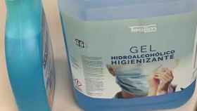 Gel distribuido como supuesto producto de limpieza de manos entre la Guardia Urbana / CG
