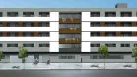 Maqueta de la nueva residencia que Healthcare Activos construirá en Córdoba / HEALTHCARE ACTIVOS