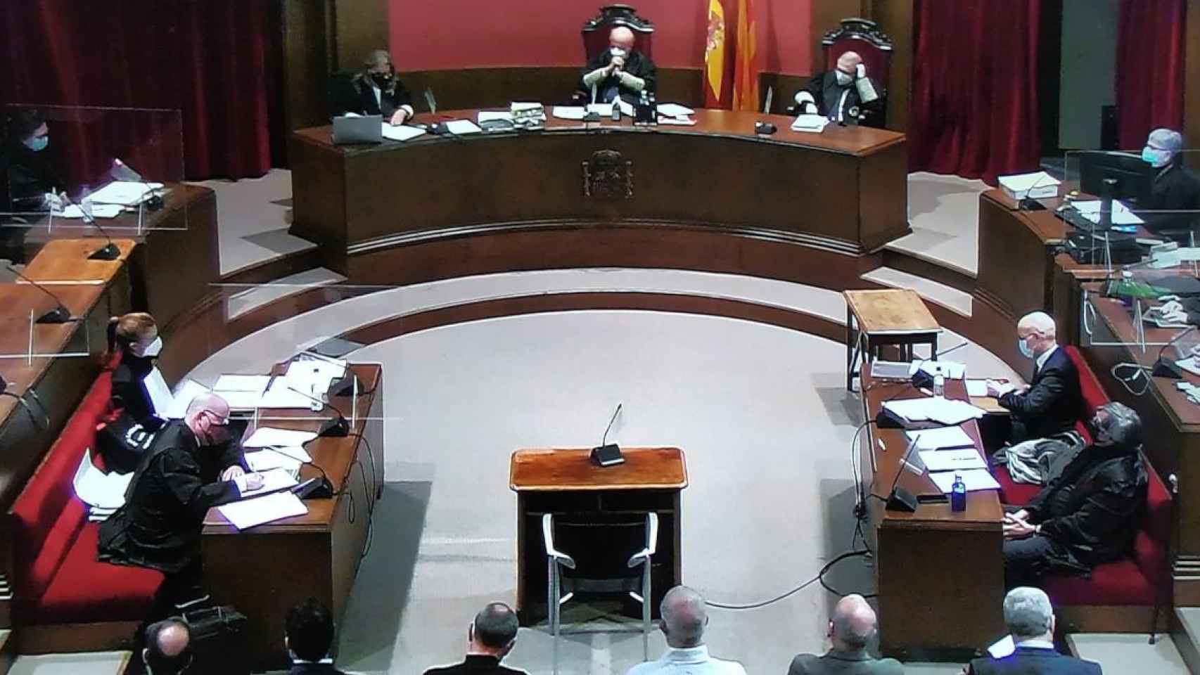 El juicio a exdirectivos de la ACA, celebrado en la Audiencia de Barcelona / EP