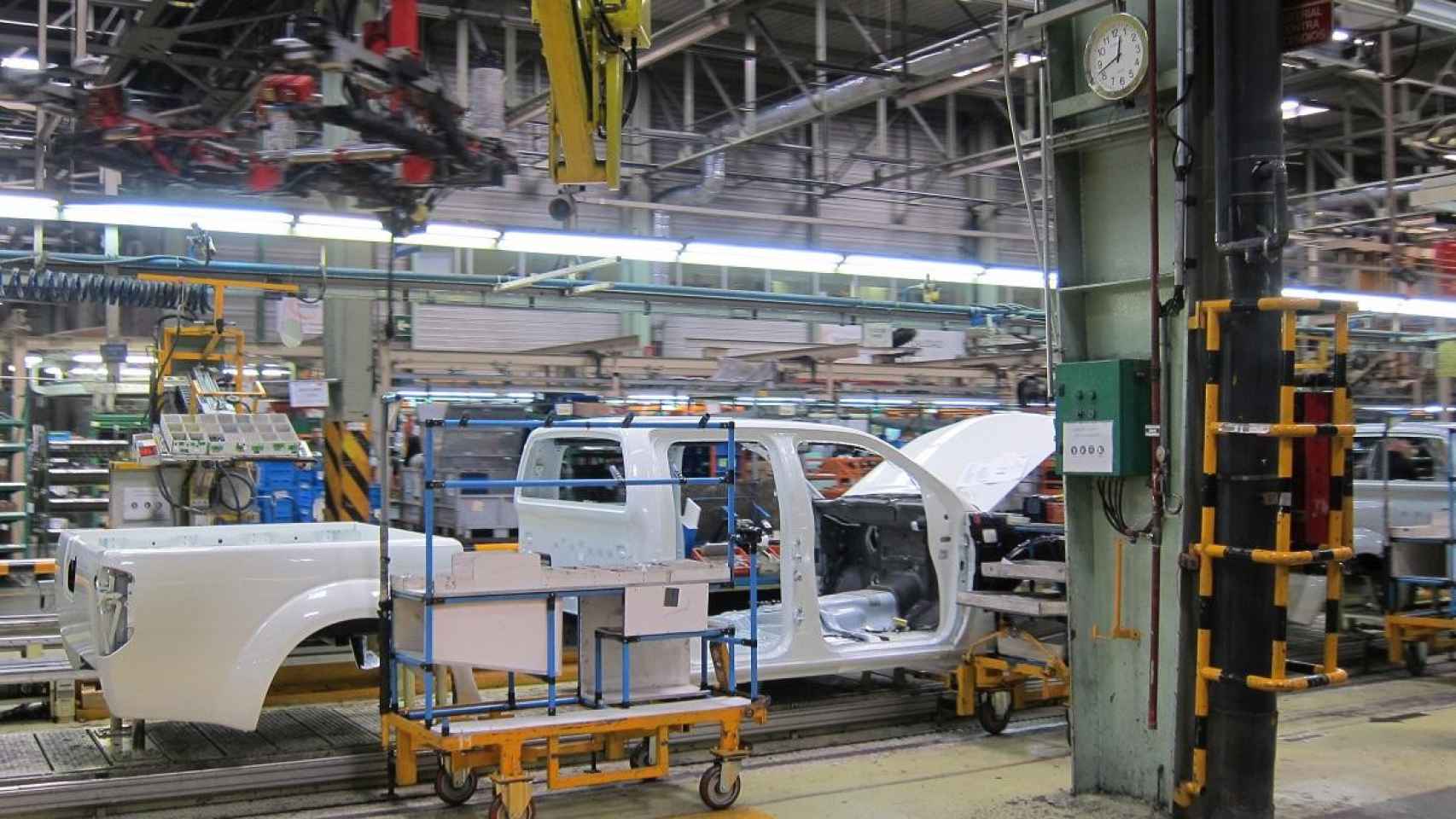 Interior de la fábrica de Nissan en Zona Franca (Barcelona) / EP