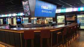 Barra del bar NBA Café de Barcelona / EP