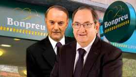 Los hermanos Joan (d) y Josep Font (i), los propietarios al 50% del grupo Bon Preu que están enfrentados en los tribunales / CG