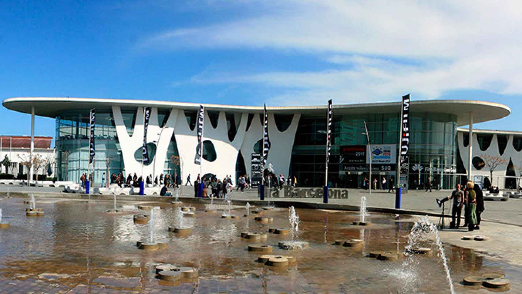 El exterior del recinto de Gran Via de Fira de Barcelona, donde se celebra la primera edición de Iwater / FIRA DE BARCELONA