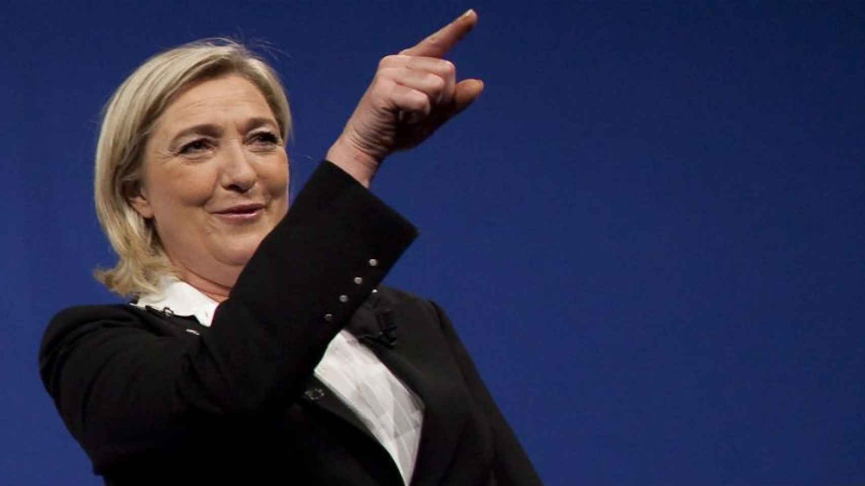 La presidenta del Frente Nacional francés, Marine Le Pen, en una imagen de archivo.