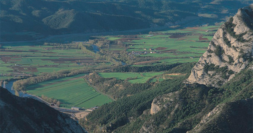 Uno de los valles del Coll de Nargó, donde se encuentra Sallent / CATALUNYA TURISME