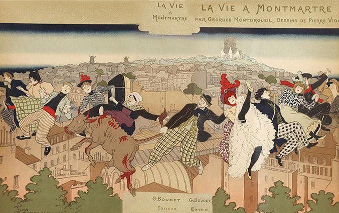 'La Vie à Montmartre' de Pierre Marie Louis Vidal estará en CaixaForum Barcelona en otoño / CAIXAFORUM