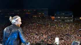 David Guetta durante una actuación en Suiza / EFE