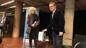 Artur Mas y Mònica Terribas, en la presentación del libro del expresidente celebrada en la Pedrera / CG