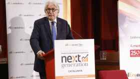 Josep Sánchez Llibre, presidente de Foment, en el coloquio sobre los fondos Next Generation / FOMENT DEL TREBALL