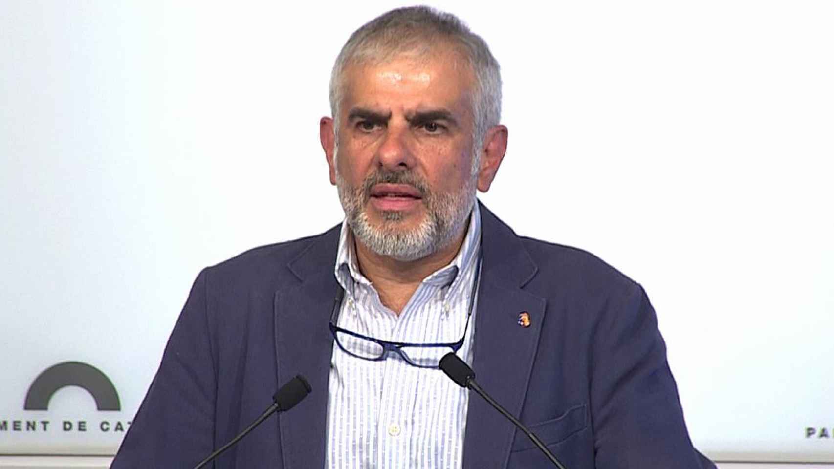 El candidato de Ciudadanos a la presidencia de la Generalitat, Carlos Carrizosa / EP