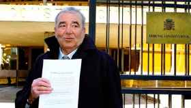 Manuel Nevot entrando en el Tribunal Constitucional