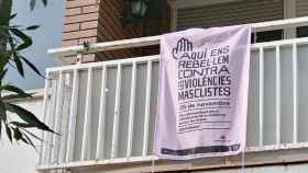 Campaña contra la violencia machista en Sant Boi de Llobregat (Barcelona) / CG