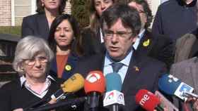 El expresidente de la Generalitat Carles Puigdemont no descarta que el Estado le espíe / JXCAT