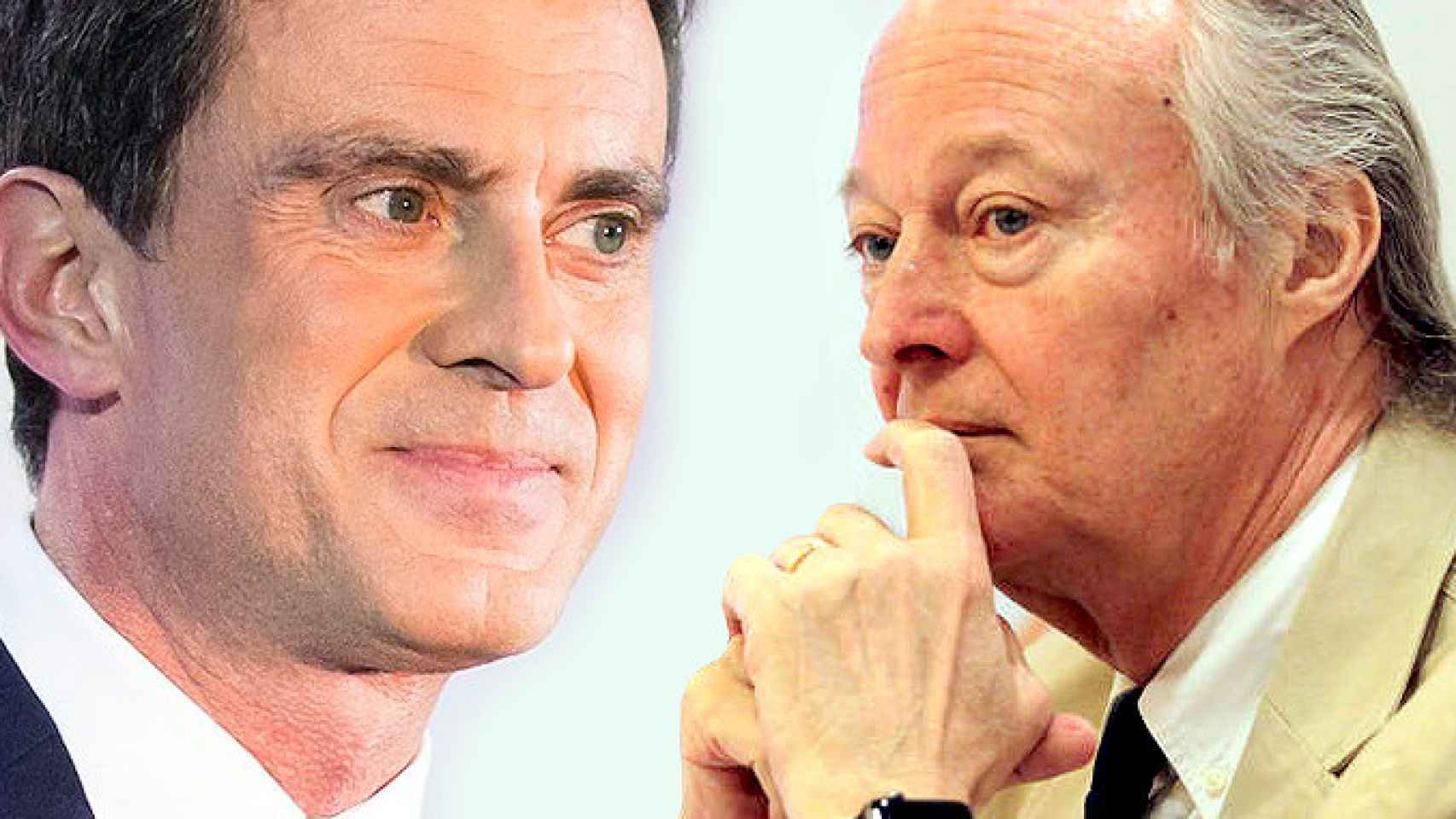 Manuel Valls y Josep Piqué / CG