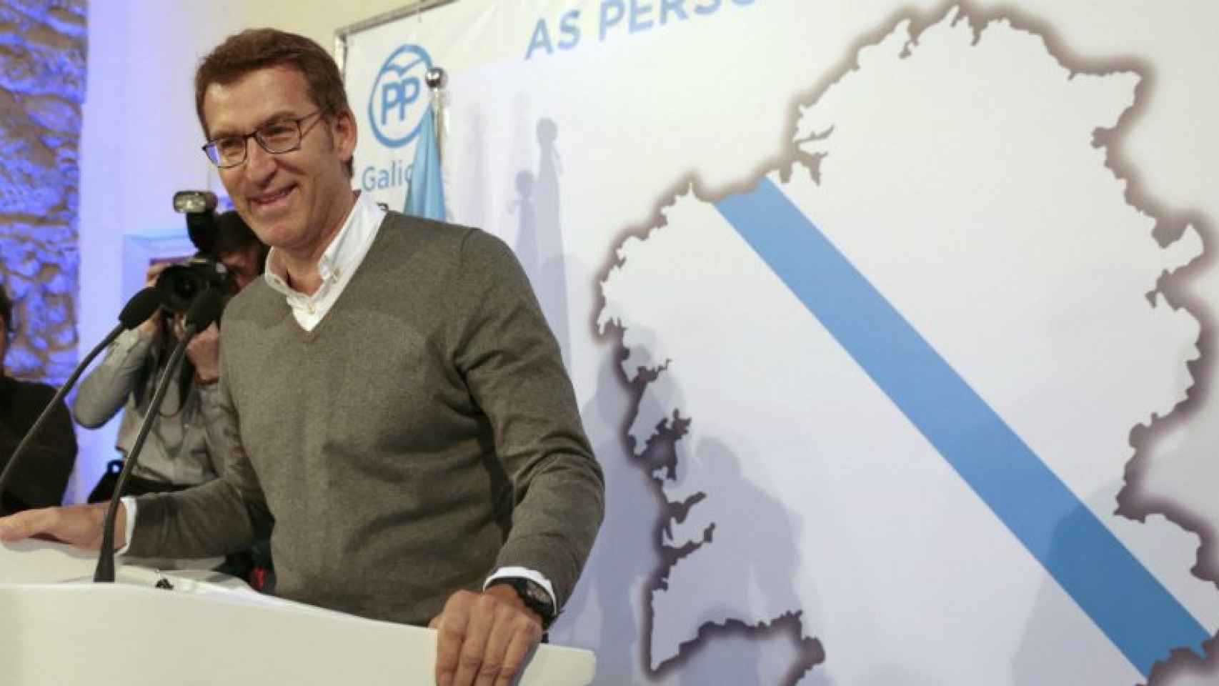 El presidente de la Xunta y líder del PP de Galicia, Alberto Núñez Feijóo.