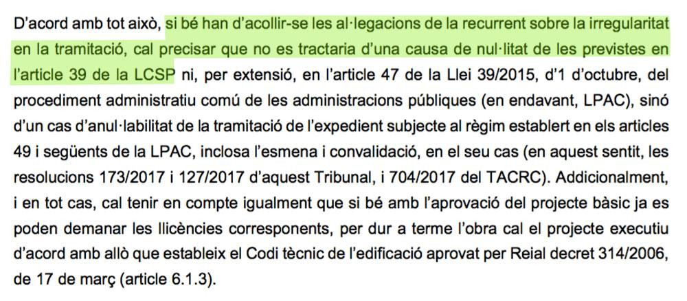 El TCCSP ve anomalías en la tramitación de las 152 viviendas públicas de los Cuarteles de Sant Andreu / CG