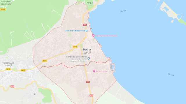Zona de Nador, Marruecos, donde se ha producido el accidente de las turistas / GOOGLE