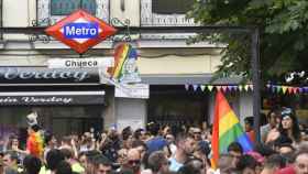 La Plaza de Chueca, en Madrid, acoge anualmente el 'Día del Orgullo Gay'.