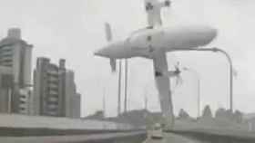 Accidente aéreo en Taiwán
