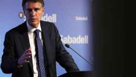 Jaume Guardiola cuando era consejero delegado de Banco Sabadell / EUROPA PRESS