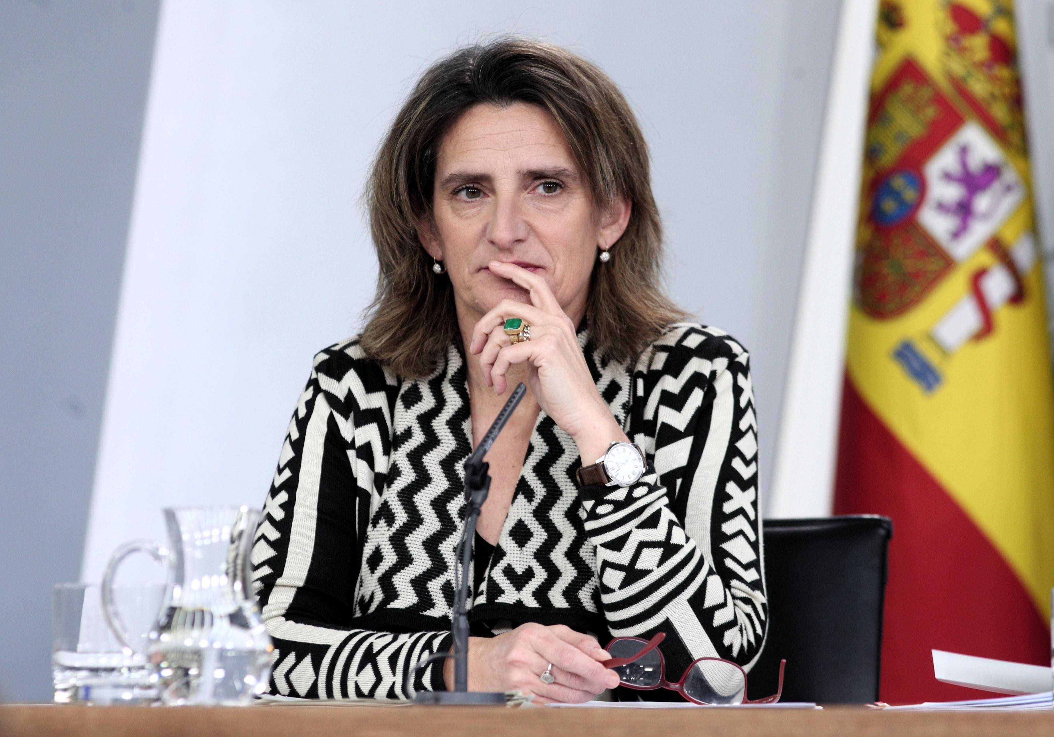 La vicepresidenta tercera del Gobierno y ministra de Transición Ecológica, Teresa Ribera / EP