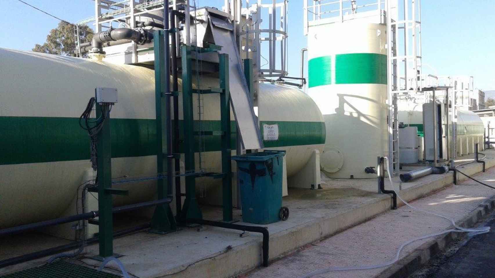 Planta de tratamiento de aguas de Lef Ingenieros, una de las 18 empresas en crisis