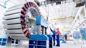 Imagen de una de las factorías de motores industriales de la multinacional suiza ABB / ABB