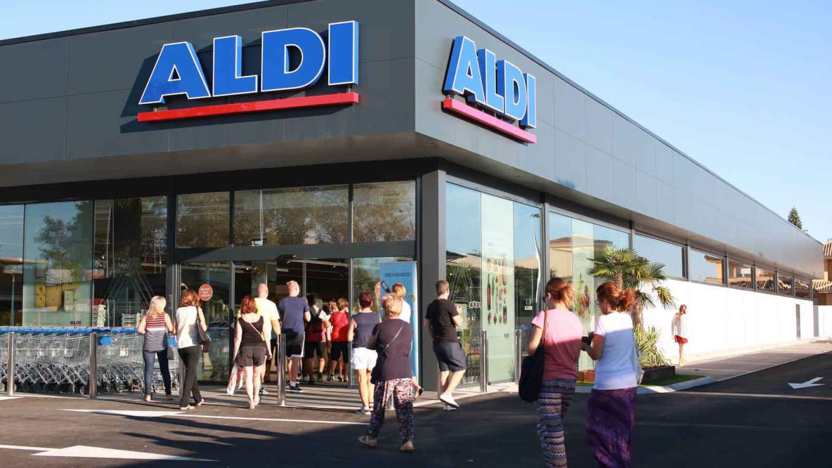 Un supermercado de la cadena alemana Aldi