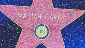 Estrella de Mariah Carey en Hollywood / CG