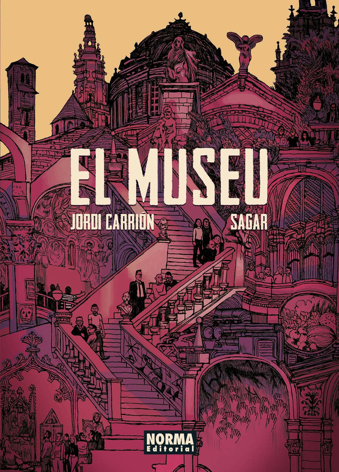 Portada de la novela gráfica 'El Museo', de Jorge Carrión y Sagar