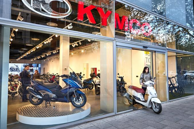 Tienda de Kymco Mobility, empresa  del sistema Kymco Ione / KYMCO MOBILITY