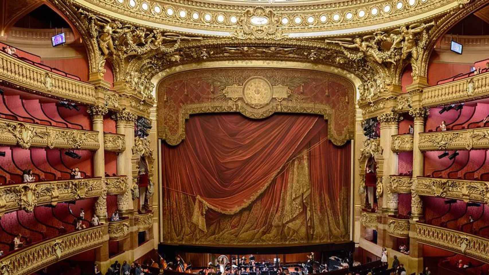 Imagen de un teatro como los tres que se pueden ver en Tarragona / PIXABAY