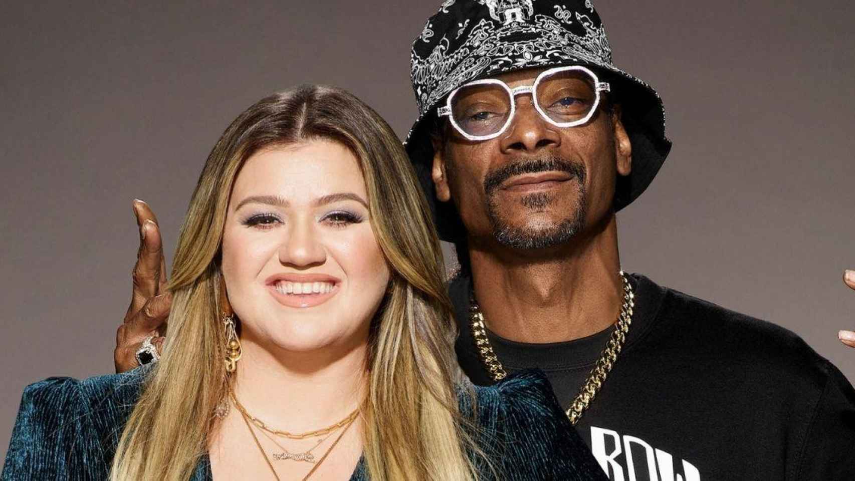 Kelly Clarkson y Snoop Dogg / NBC