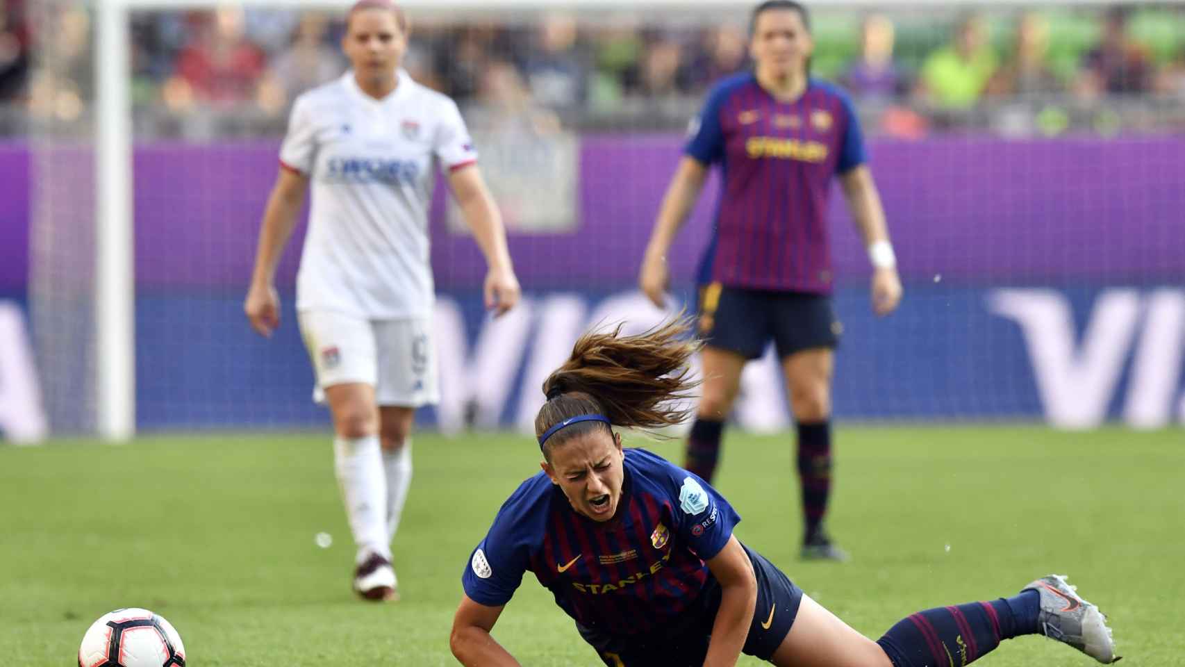 Una foto de Alexia Putellas durante la final de la Women's Champions League / EFE