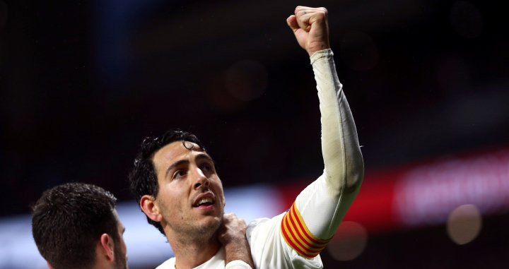 Una foto de Dani Parejo celebrando un gol ante el Atlético de Madrid / EFE