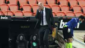Imagen de archivo de Zidane en Mestalla / Redes