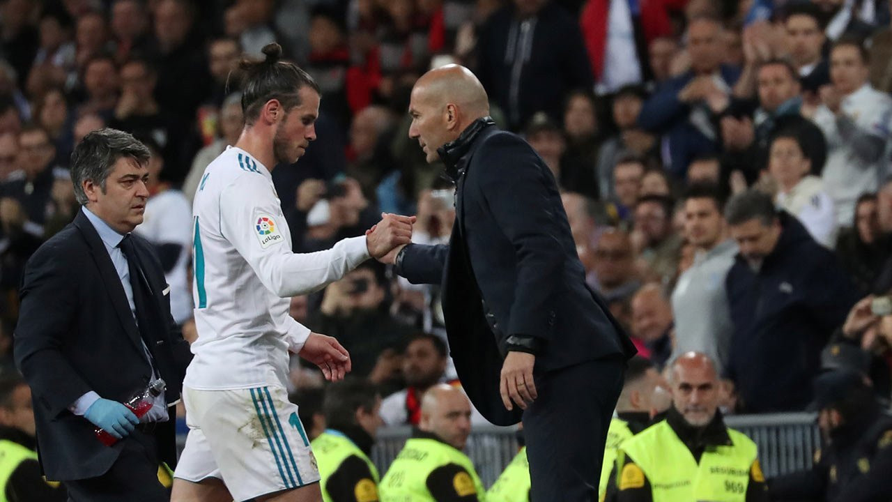 Zidane y Bale en una imagen de archivo con el Madrid / EFE