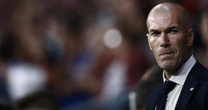 Zidane, en un partido con el Real Madrid / EFE