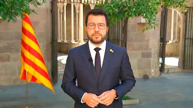Pere Aragonès, presidente de la Generalitat de Cataluña, estrena Govern el día que los nuevos 'consellers' toman posesión / EP