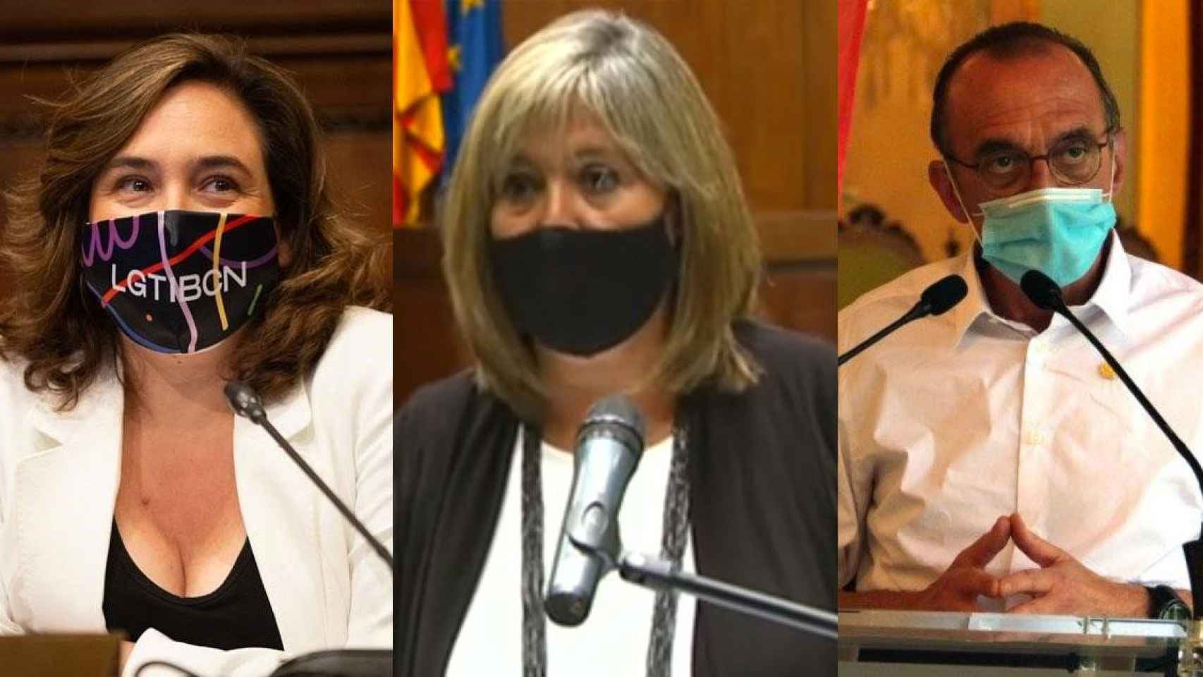 Alcaldes de Barcelona, L'Hospitalet y Lleida / CG