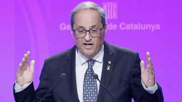 Quim Torra, presidente de la Generalitat / EFE