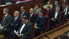 Los políticos catalanes en prisión provisional, algunos de los cuales son candidatos a las elecciones del 28A / YOUTUBE
