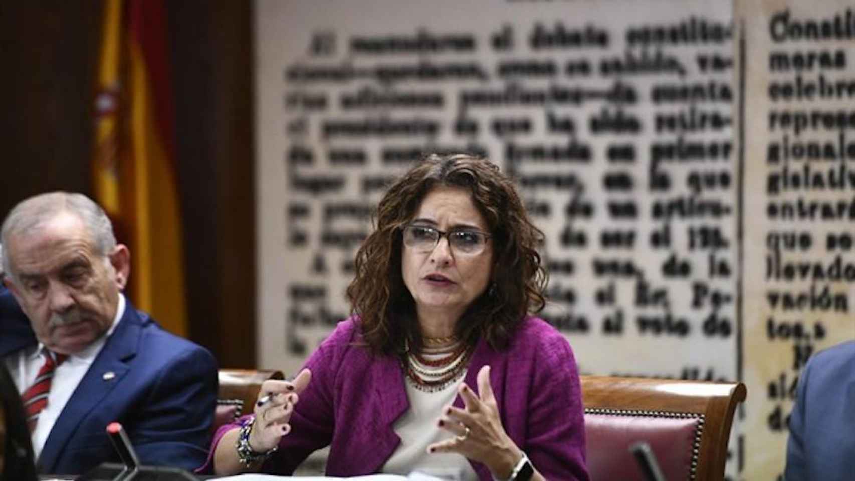 Maria Jesús Montero, ministra de Hacienda encargada de recoger el debate sobre la supresión del Impuesto de Sucesiones / EUROPA PRESS