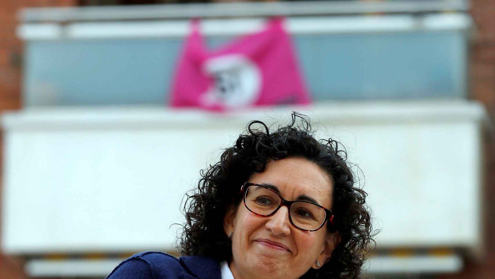 Marta Rovira, número dos de la lista de ERC para el 21D y exportavoz de Junts pel Sí, en un acto de campaña / EFE