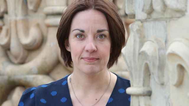 Kezia Dugdale, líder del laborismo escocés que se opone a un nuevo referéndum
