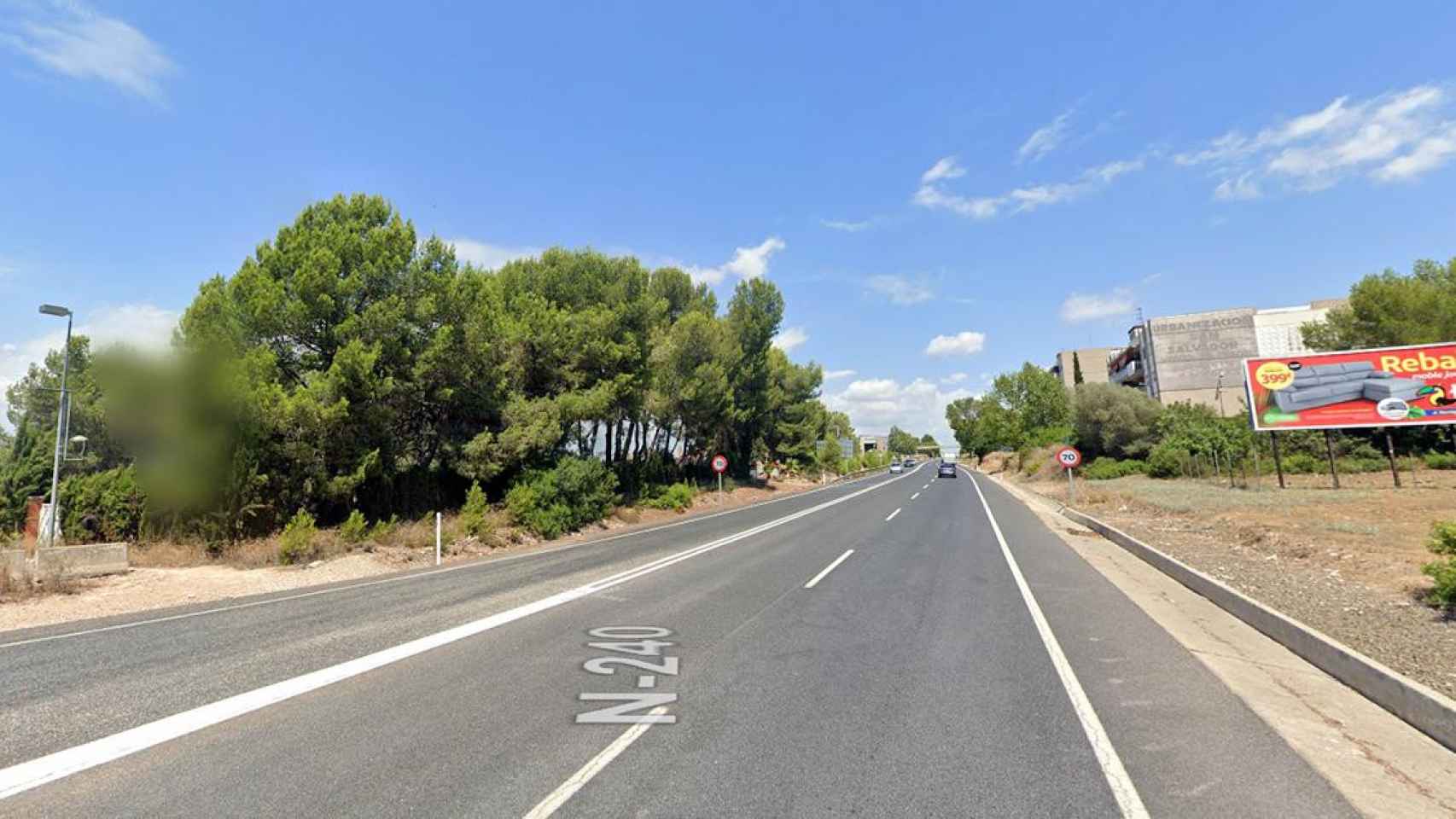 La N-240 a su paso por Tarragona / GOOGLE STREET VIEW