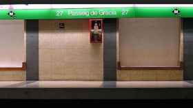 La parada de metro de Paseo de Gràcia, en Barcelona / BCNHELPERS