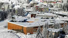 Imagen de archivo de uno de los recintos de Davos donde se celebra el foro económico anual.